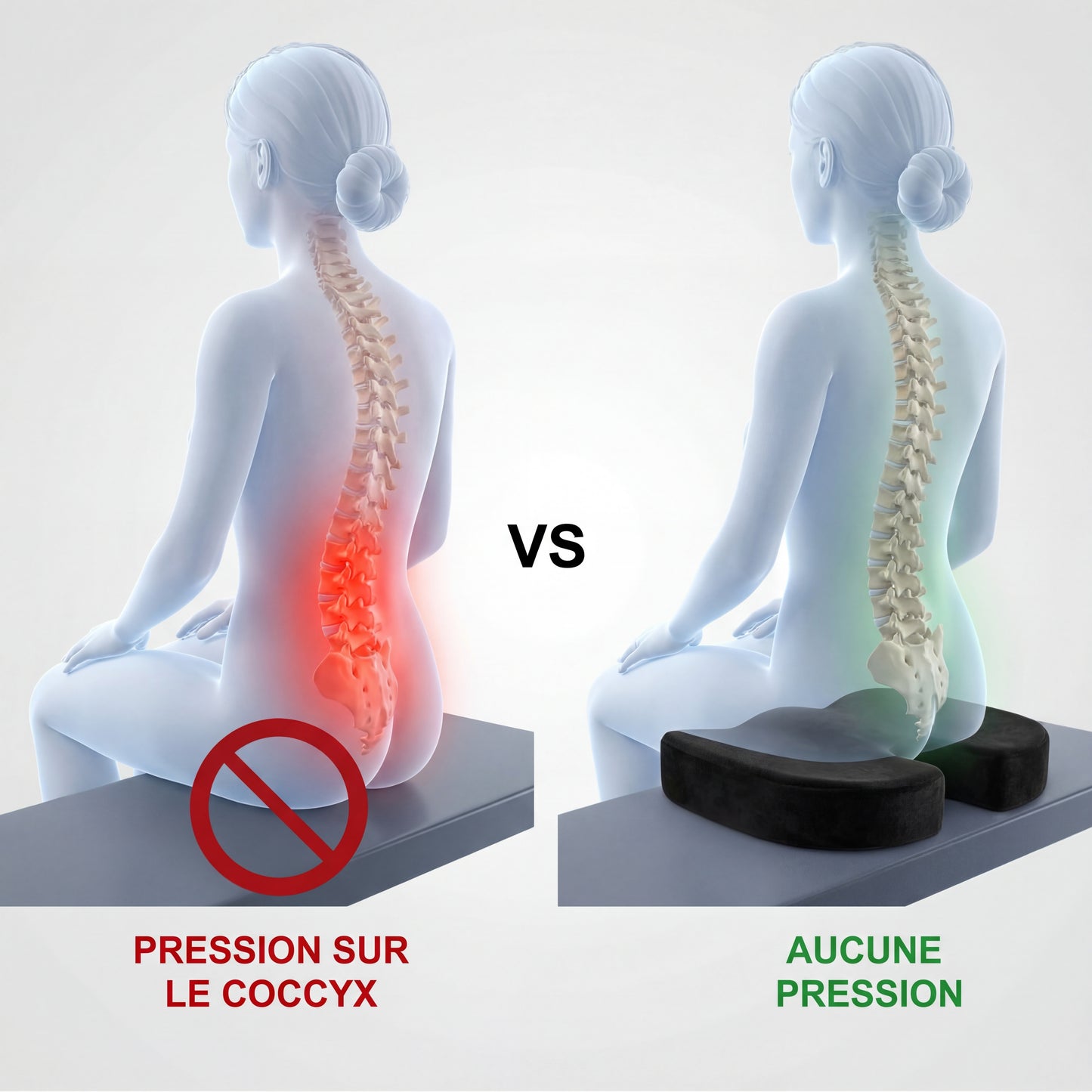 Oreiller Orthopédique à Mémoire de Forme - Zennix™